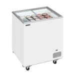 Καταψύκτης με ίσια συρόμενα κρύσταλλα 720x630x892mm IC201SC