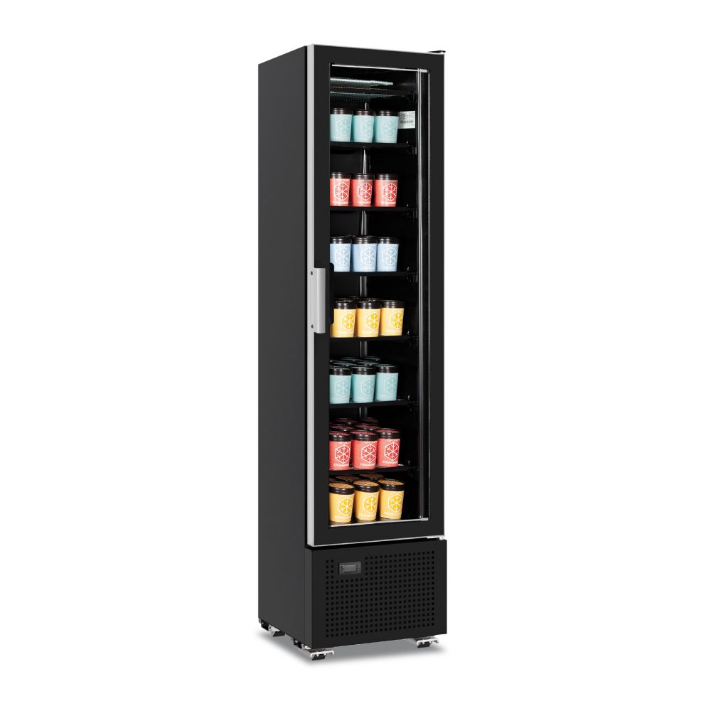 Βιτρίνα κατάψυξης Slim SLIM FREEZER 225 T BLACK