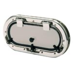 BOMAR Flagship oval portlight AISI316 400 x 200 mm