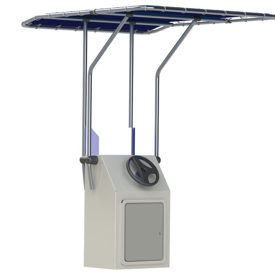 T-Top από ανασυρόμενο αλουμίνιο 700x1400 mm