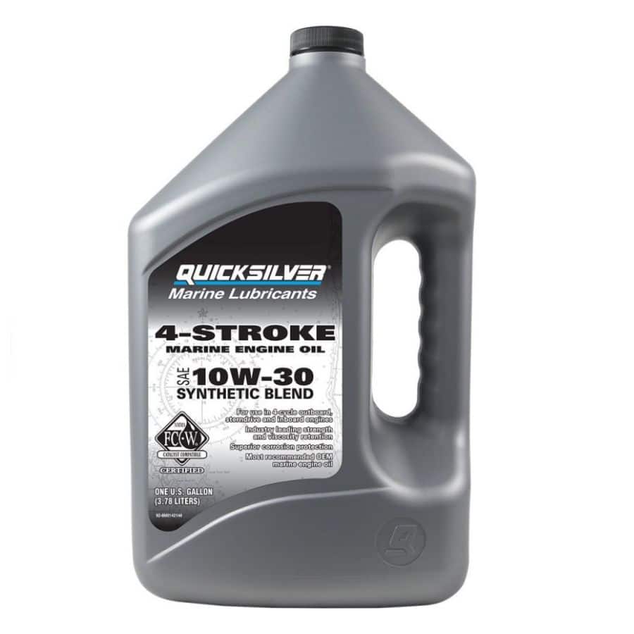 QUICKSILVER 4 STROKE 10W-30 SYNTHETIC BLEND 4lt