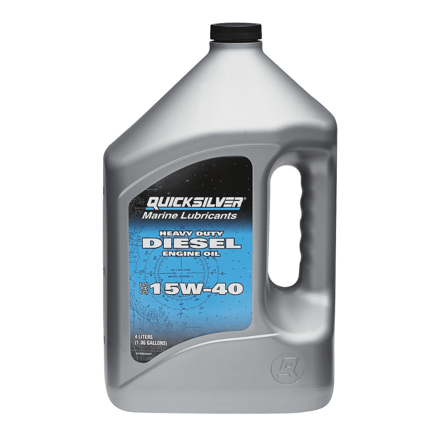 Quicksilver 15W-40 Heavy Duty Diesel Engine Oil - 4L
