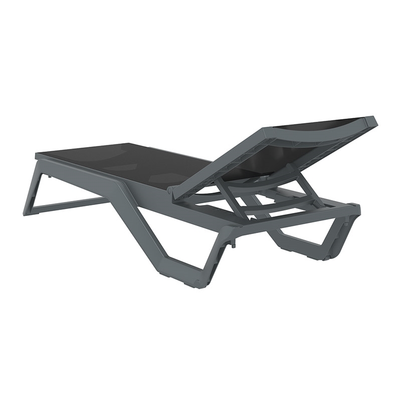 RIO PRO ΞΑΠΛΩΣΤΡΑ DARK GREY/BLACK ΠΟΛ/ΝΙΟΥ 190X70X33εκ. - Image 3