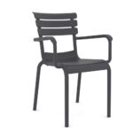 Hera/P-PL* Resin Armchair Anthracite
