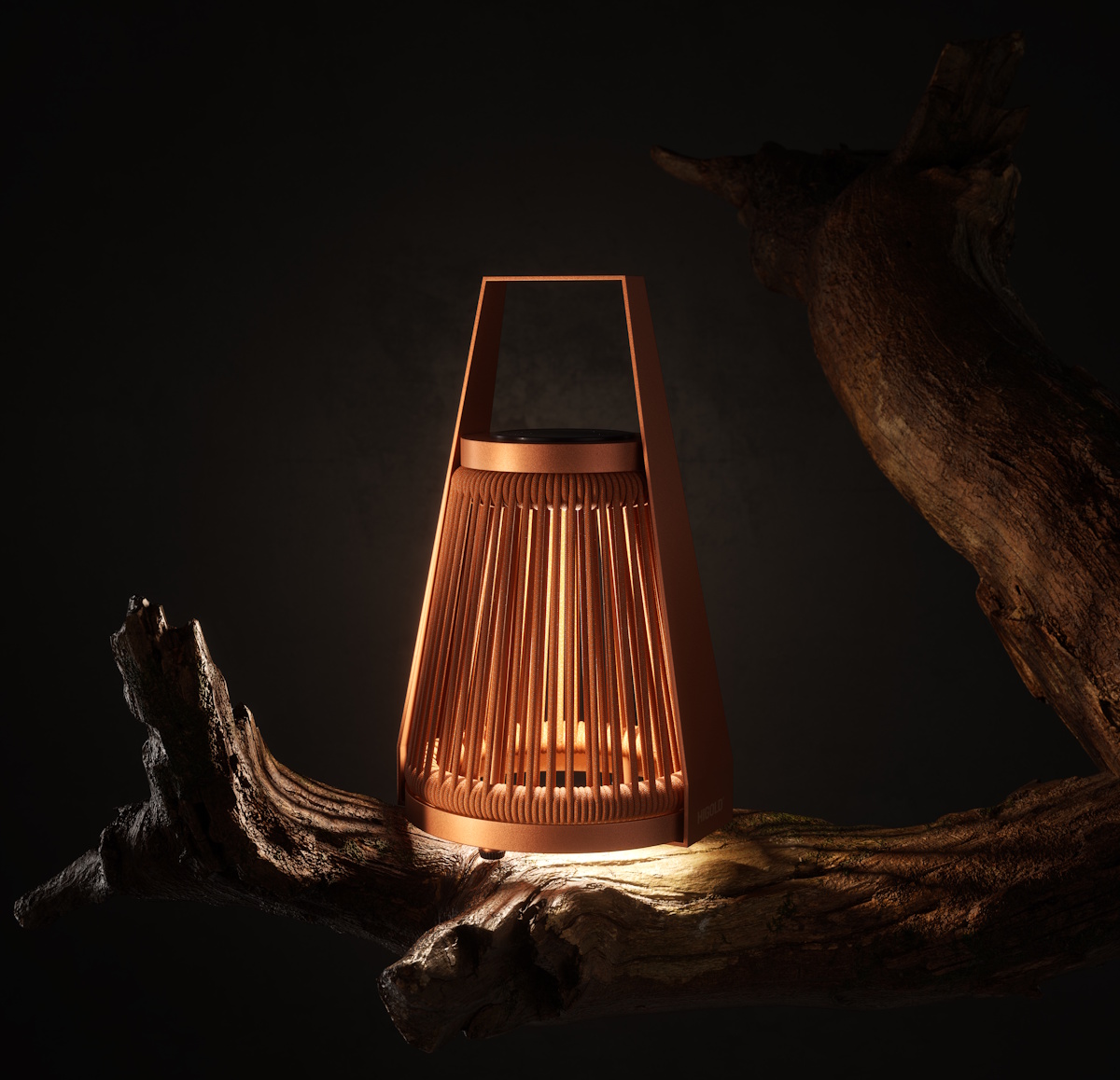 Apollo/L-39,5cm Portable Lantern Orange (33184001)