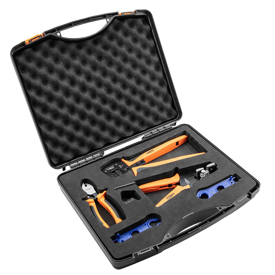 NEO TOOLS Εργαλεία για την εγκατάσταση φωτοβολταϊκών σετ σε βαλίτσα 01-559