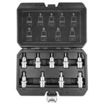 NEO TOOLS Καρυδάκια 1/2" με μύτη Torx σετ 9τεμ 08-707
