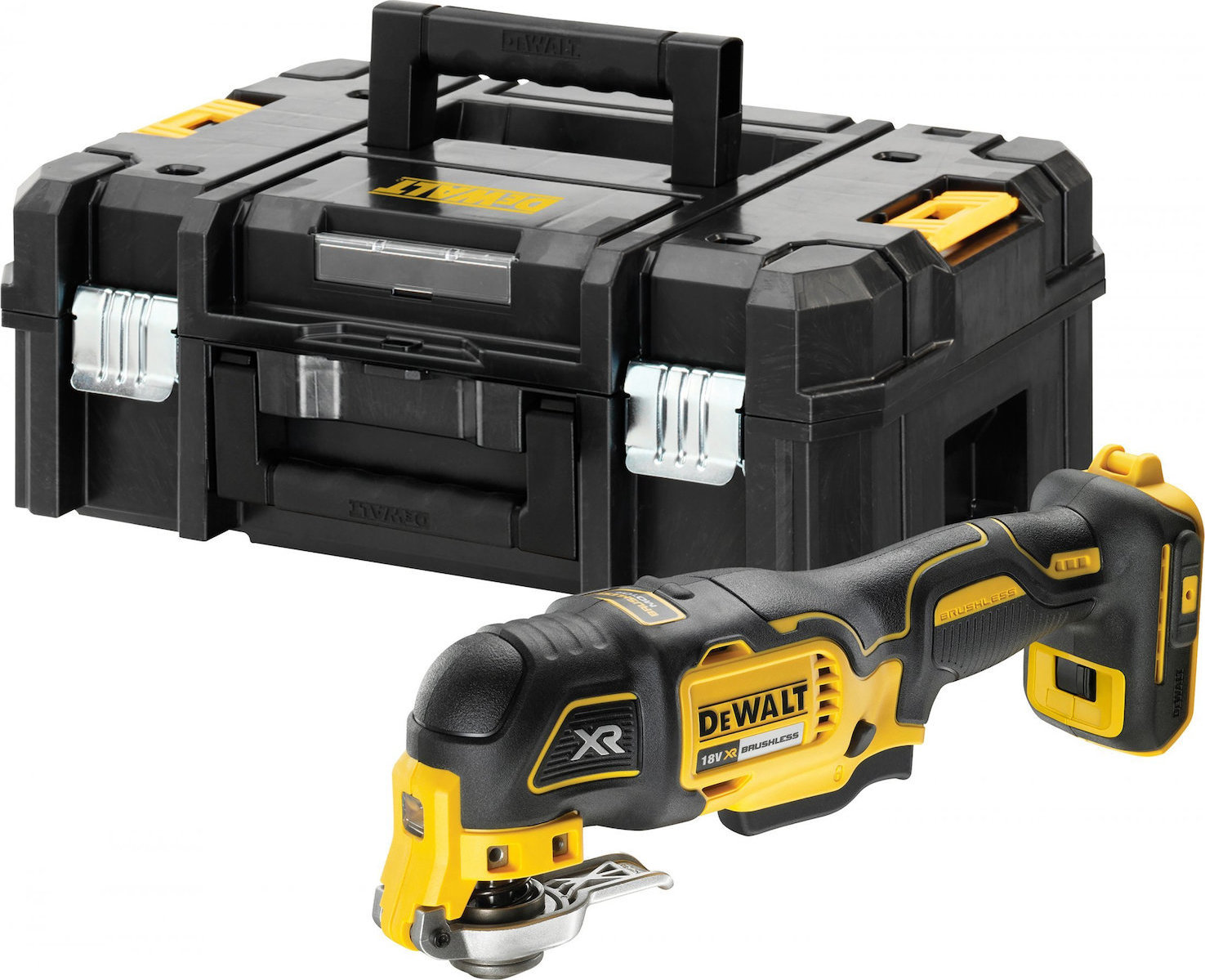 DEWALT DCS356ΝΤ Πολυεργαλείο ταλάντευσης 18V XR Solo με βαλίτσα TSTAK