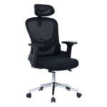 Καρέκλα γραφείου διευθυντή TUS mesh μαύρο 62x63x110/120