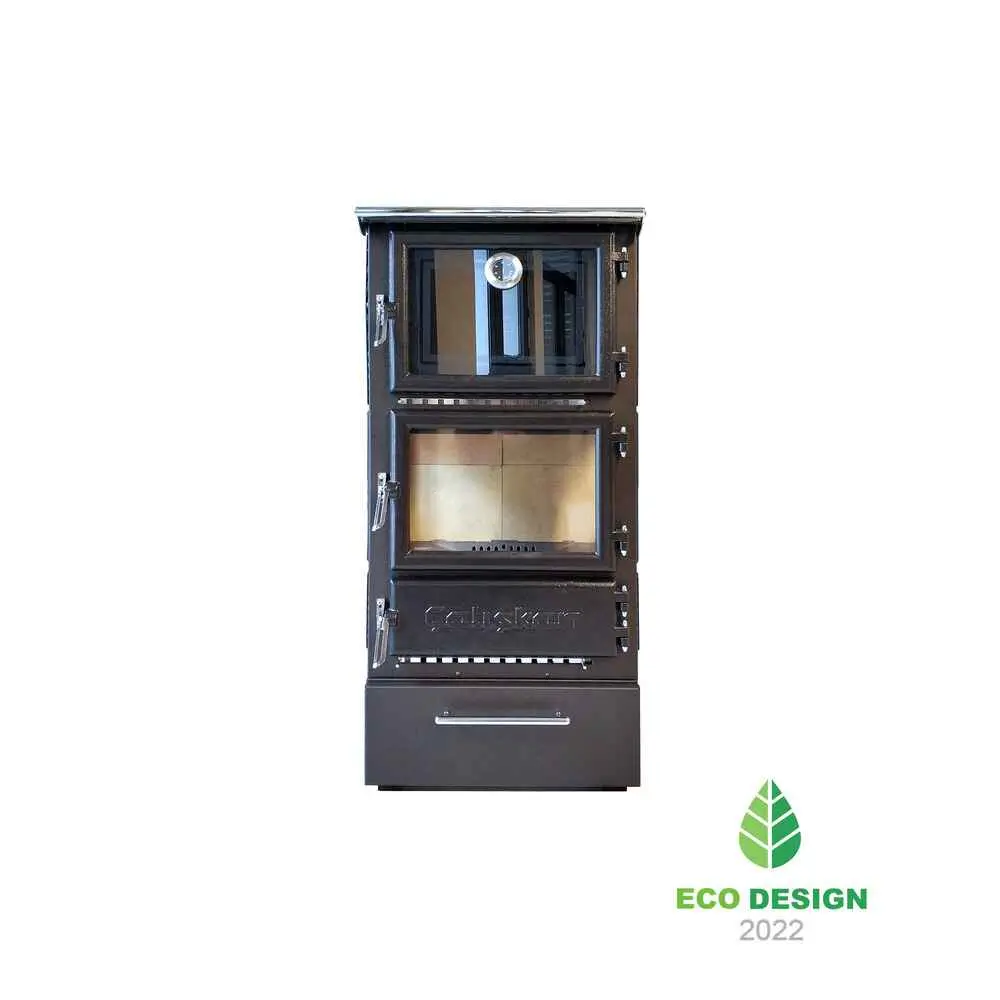 Caliskan 306-3D ενεργειακή σόμπα ξύλου με φούρνο BOX - Image 4