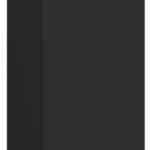 Κρεμαστό ντουλάπι Arianna 50 G 108 1F-Μαύρο