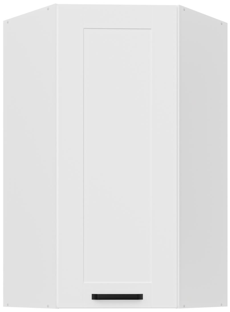 Κρεμαστό ντουλάπι γωνιακό Nelor 60x60 GN 108 1F-Λευκό