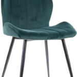 Καρέκλα Arco Velvet-Prasino