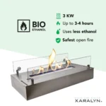 Xaralyn Burner L ΙΝΟΧ Καυστήρας Βιοαιθανόλης
