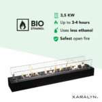 Xaralyn Burner XL Black Καυστήρας Βιοαιθανόλης