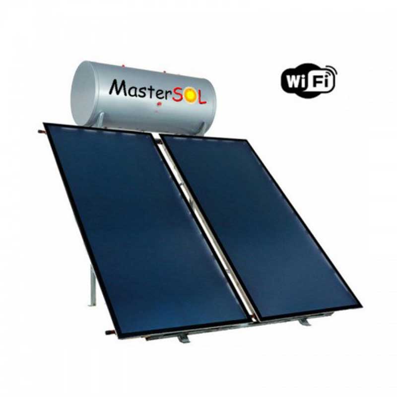 Ηλιακός Θερμοσίφωνας 160lt Plus (WiFi) Επιλεκτικός 3,0τμ Τριπλής Ενέργειας