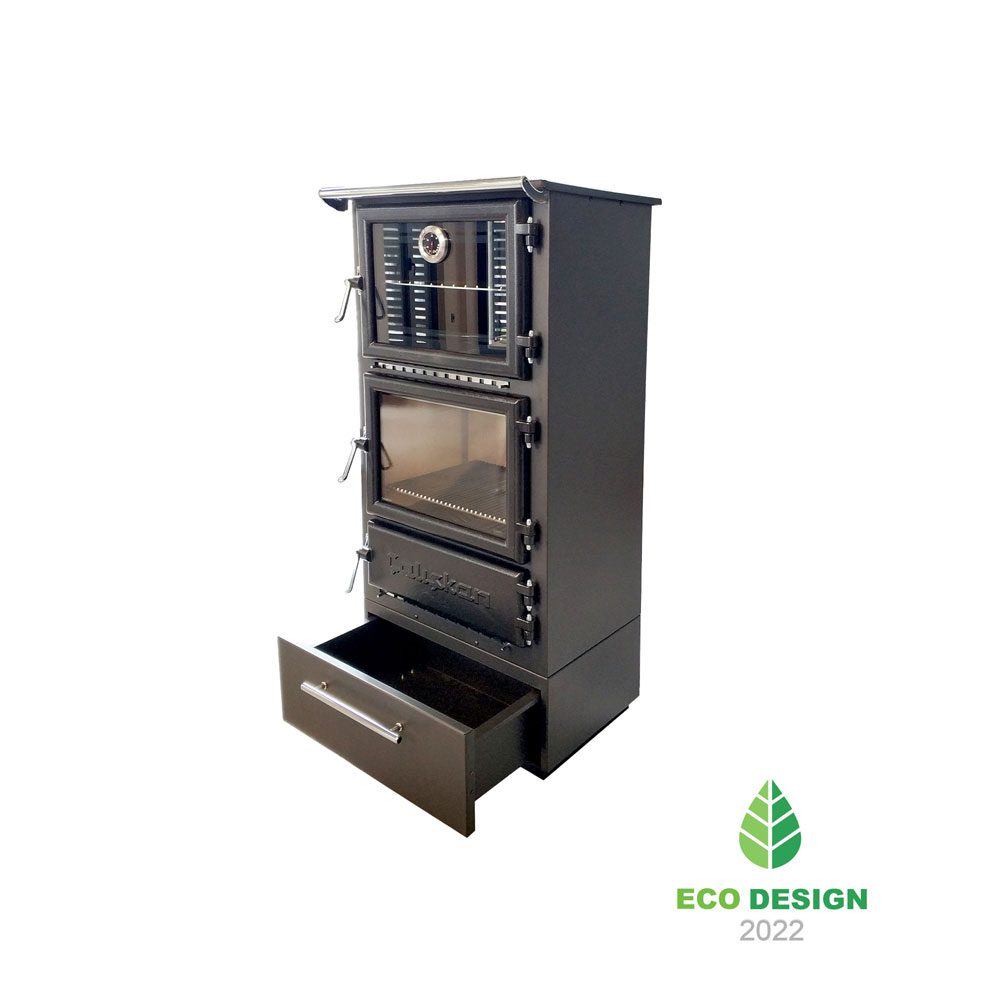Caliskan 306 ενεργειακή σόμπα ξύλου με φούρνο BOX - Image 2