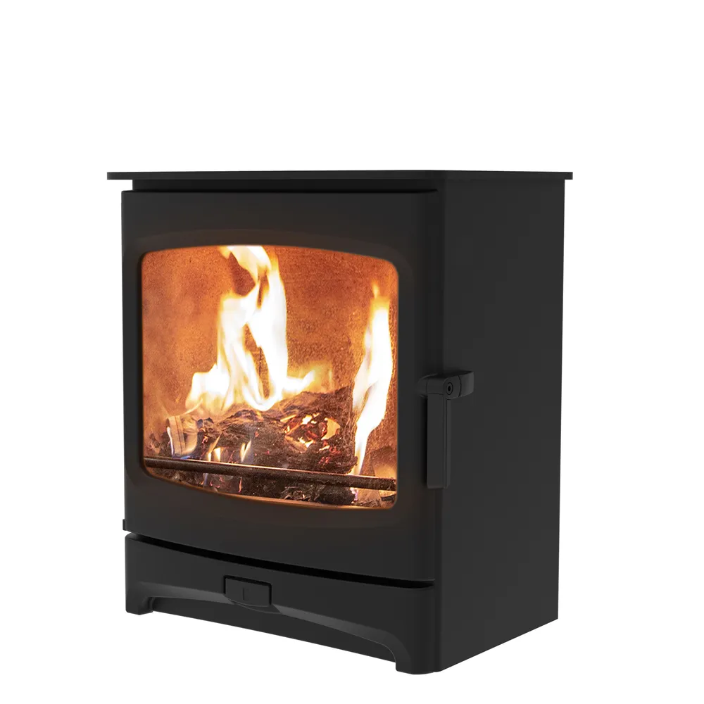 Charnwood Aire 7 Low Stand Black Σόμπα ξύλου - Image 2