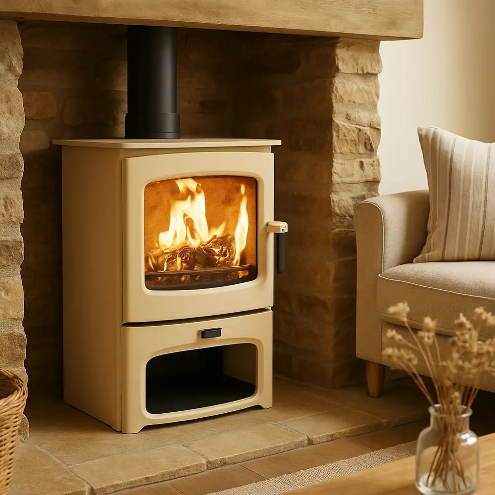 Charnwood Aire 7 Store Stand Almond Σόμπα ξύλου