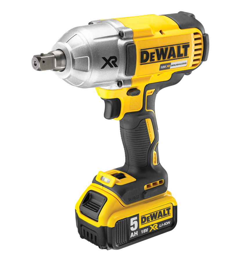 DEWALT Μπουλονόκλειδο 18V Brushless 3 ταχυτήτων 2x5Ah DCF899P2