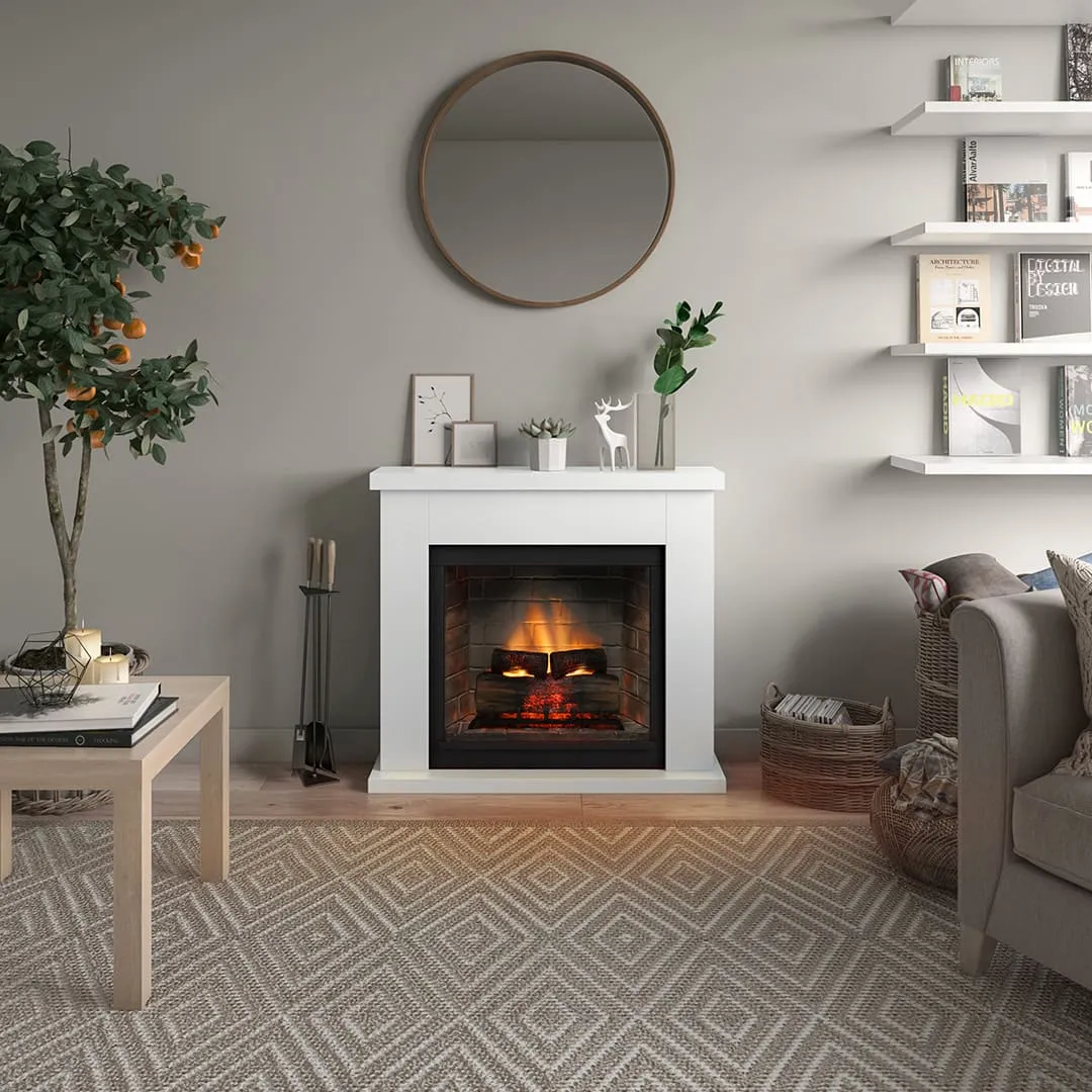 TAGU Frode PowerFlame 2 Ηλεκτρικό Τζάκι WH - Image 4