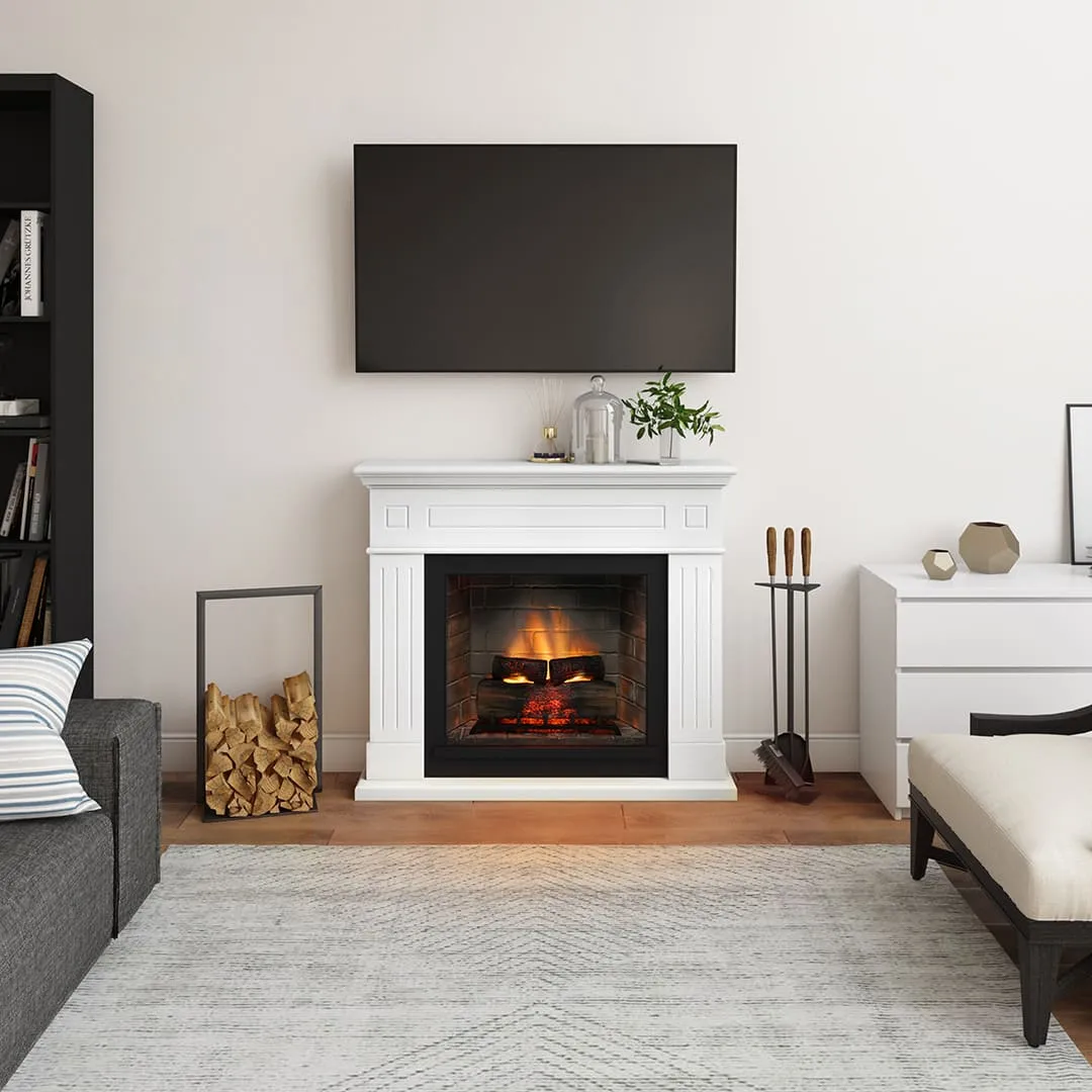 TAGU Larsen PowerFlame 2 Ηλεκτρικό Τζάκι WH - Image 4