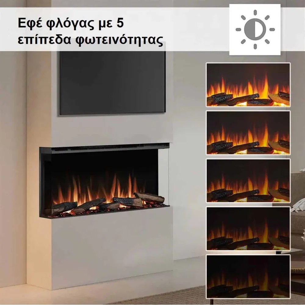 Richen 3D Insert 183 Ηλεκτρικό Τζάκι - Image 2