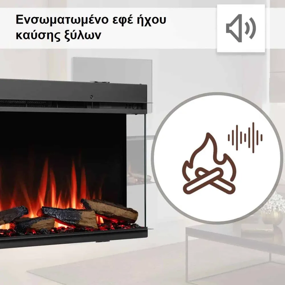 Richen 3D Insert 153 Ηλεκτρικό Τζάκι - Image 4