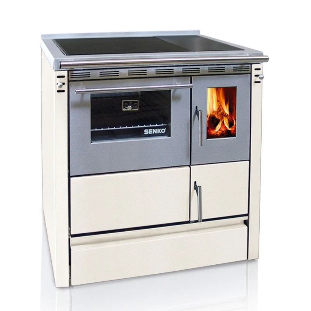 Senko SG-75 ενεργειακή σόμπα ξύλου Ανθρακί - Image 4