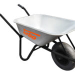 Turbo CAR800 Καρότσι Μπετού 875x590x285mm 160kgr μαύρο