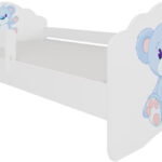 Παιδικό Κρεβάτι Leomari I-Teddy Bear-Με προστατευτικό-140 x 70