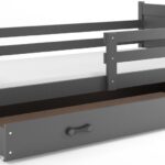 Κρεβάτι Riccon-Γραφίτης-200 x 90