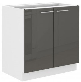 Επιδαπέδιο ντουλάπι νεροχύτη Lyona 80 ZL 2F BB - Image 2