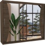 Ντουλάπα Maribo 250 συρόμενη-Kafe