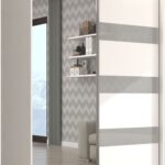 Ντουλάπα Bissom 150 συρόμενη-Leuko-Gkri