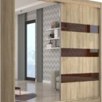 Ντουλάπα Bissom 200 συρόμενη-Drus-Kafe