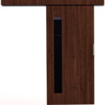Συρόμενη πόρτα Sicily-Wenge-Μήκος: 86 εκ,