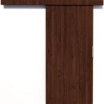 Συρόμενη πόρτα Cubit-Wenge-Μήκος: 76 εκ,