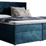 Επενδυμένο κρεβάτι Box 3-Mple-180 x 200