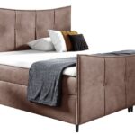 Επενδυμένο κρεβάτι Bergamo Lux-Kafe-120 x 200