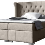 Επενδυμένο κρεβάτι Dutti-Gkri Anoixto-180 x 200