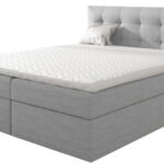 Επενδυμένο κρεβάτι Top 1-Gkri Anoixto-180 x 200