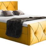 Επενδυμένο κρεβάτι Crystal lux-Kitrino-140 x 200