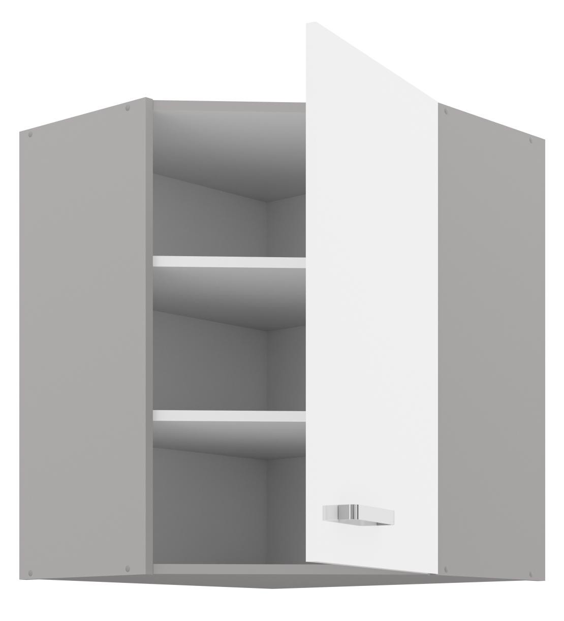 Κρεμαστό ντουλάπι γωνιακό Ramon 60x60 GN 72 1F - Image 2