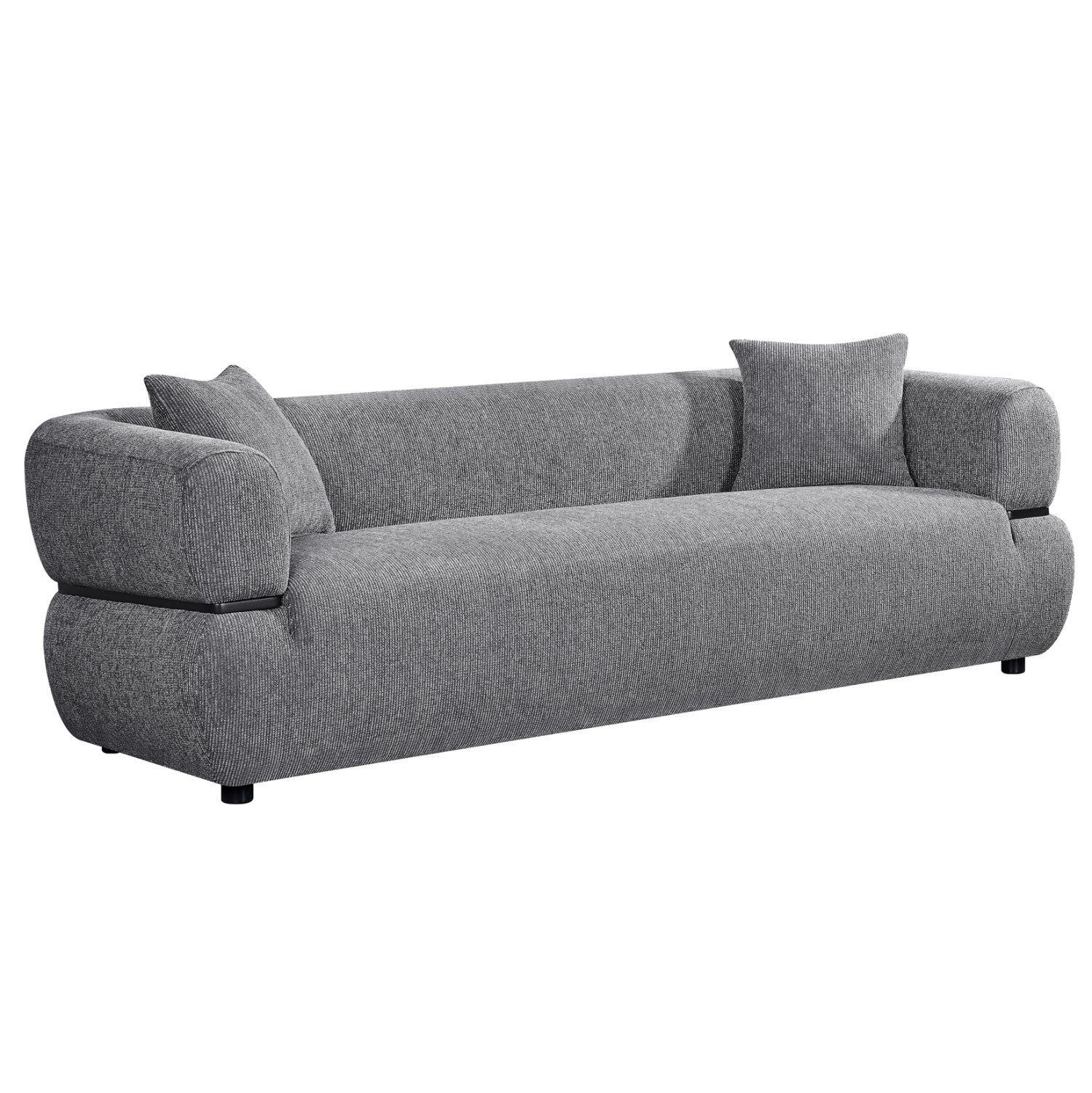 ΚΑΝΑΠΕΣ 3-ΘΕΣΙΟΣ ARCTIS HM3327.01 ΓΚΡΙ ΥΦΑΣΜΑ 229x88x68Υεκ.