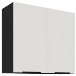 Κρεμαστό ντουλάπι Arianna 80 G 72 2F-Λευκό