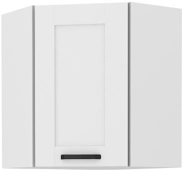 Κρεμαστό ντουλάπι γωνιακό Nelor 60x60 GN 72 1F-Λευκό