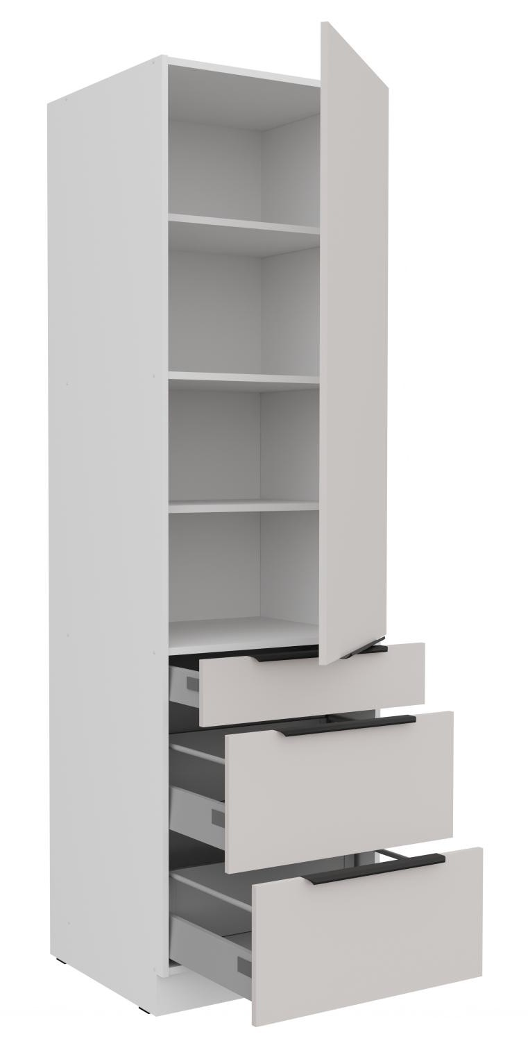 Επιδαπέδιο ντουλάπι Varena 60 DKS 210 3S 1F - Image 2