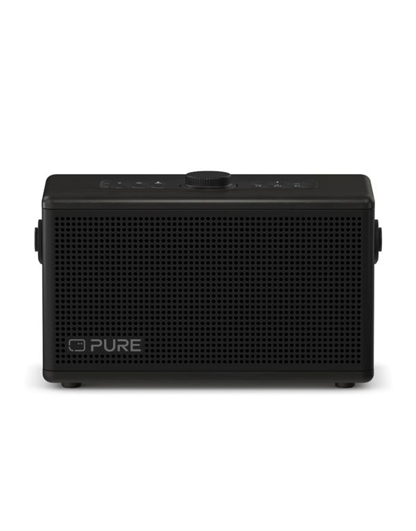 PURE Classic Aura Φορητό Ηχείο Bluetooth με Φωτισμό, Μαύρο