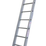 Inox Kiss Σκάλα αλουμινίου μονή 11 σκαλοπατιών LAD111